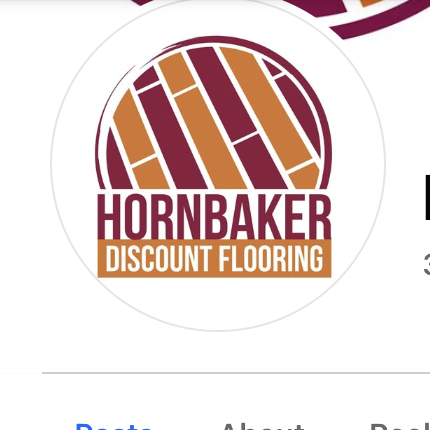 Hornbaker Discount Flooring logo badge